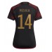 Günstige Deutschland Jamal Musiala #14 Auswärts Fussballtrikot Damen WM 2022 Kurzarm